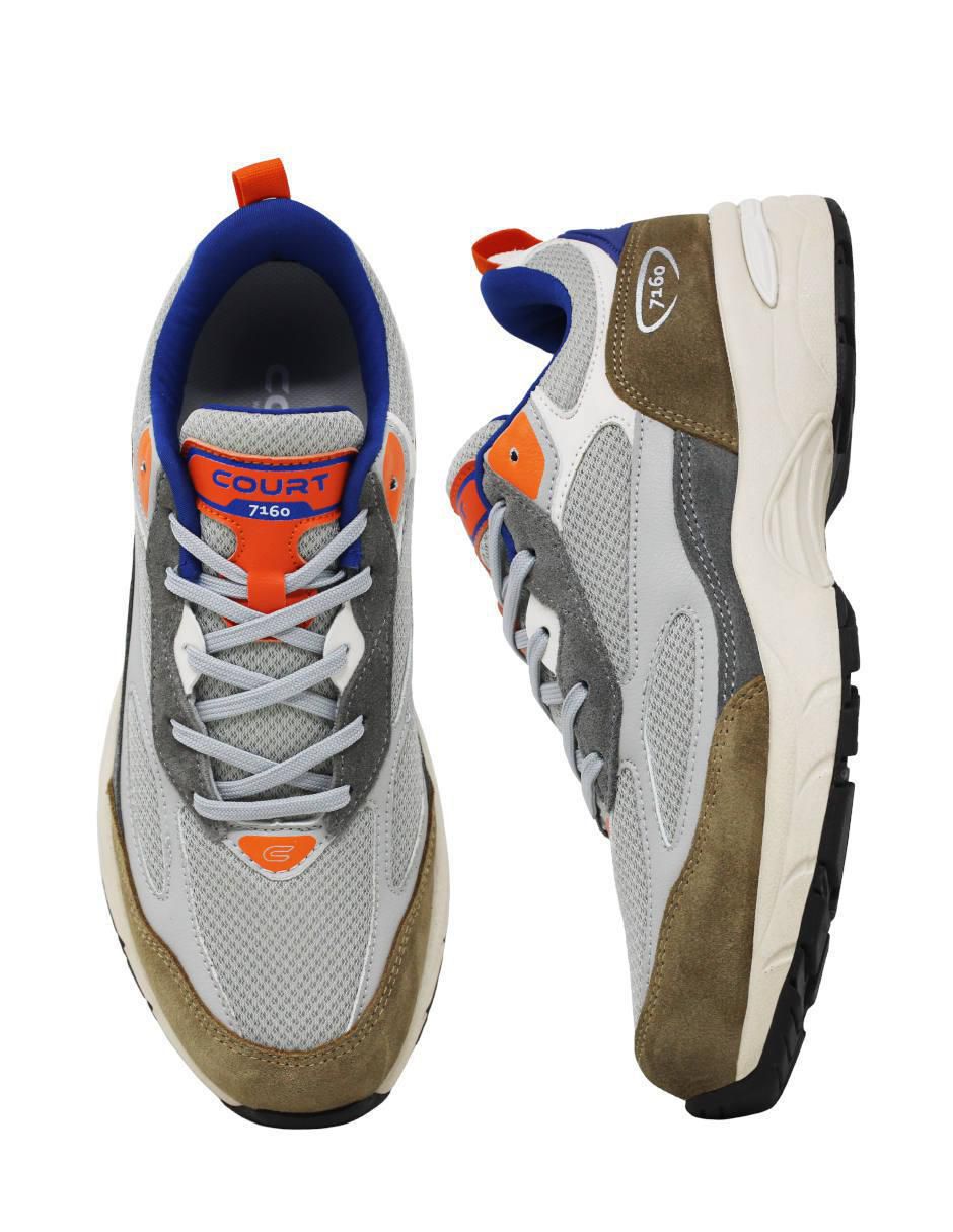 Zapatos de seguridad de cuero y tela 2