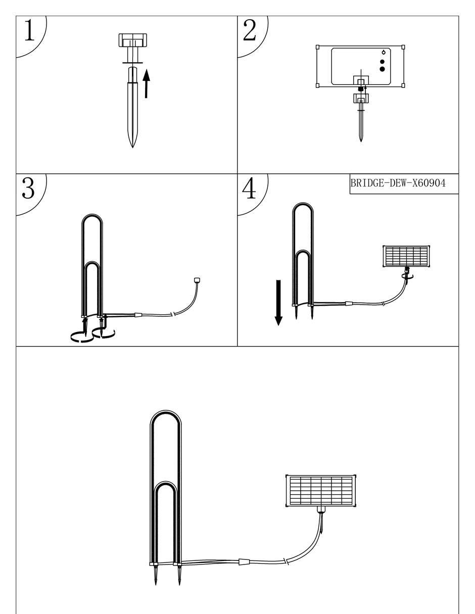 Lámpara led Bridge 7