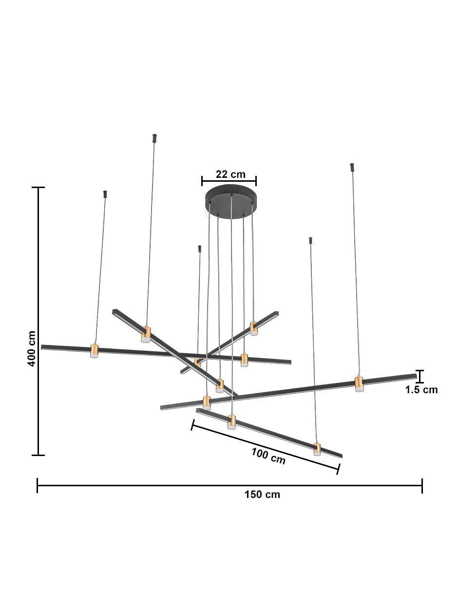 Lámpara led Bulk 8