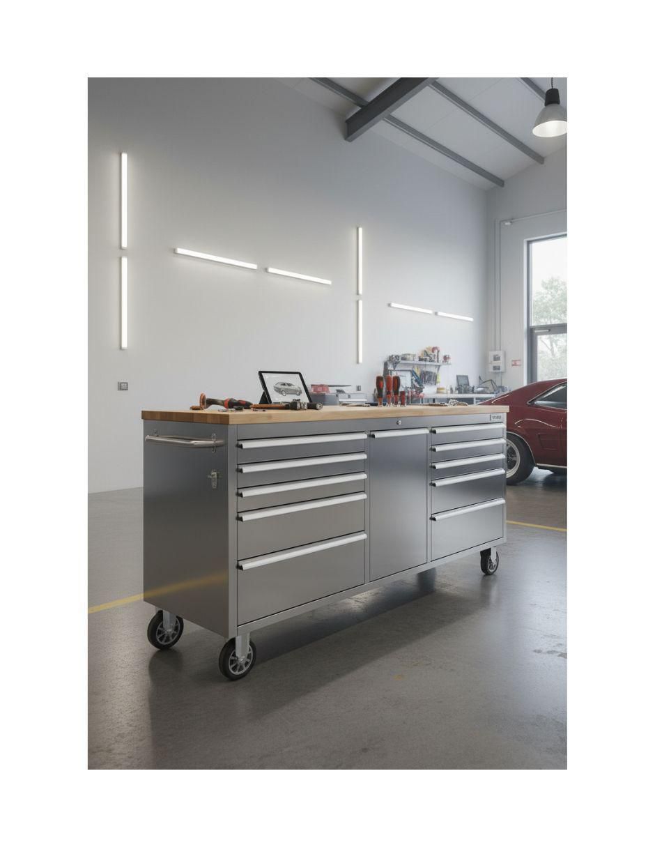 Gabinete armable de acero inoxidable 7