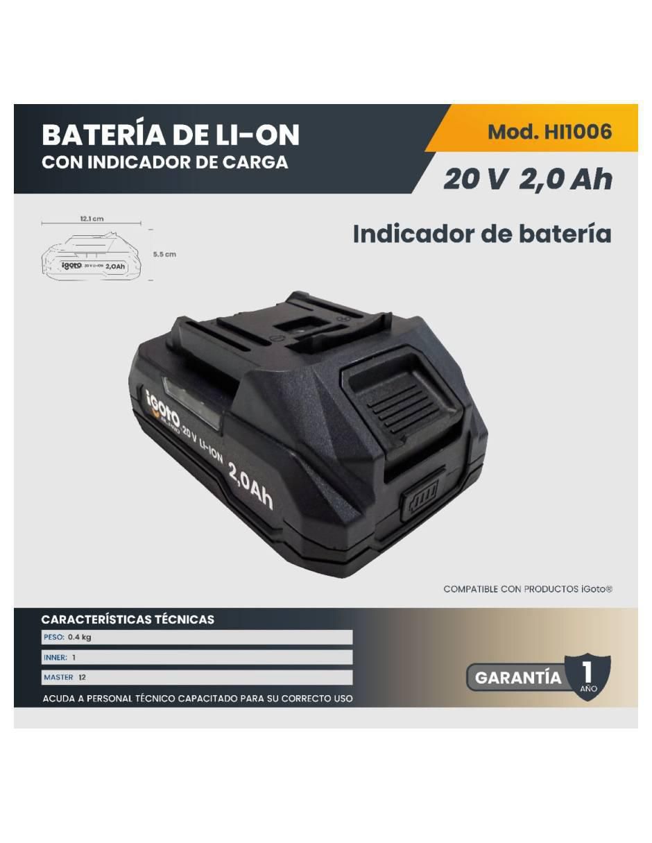 Cargador de batería Universal HI1006 6