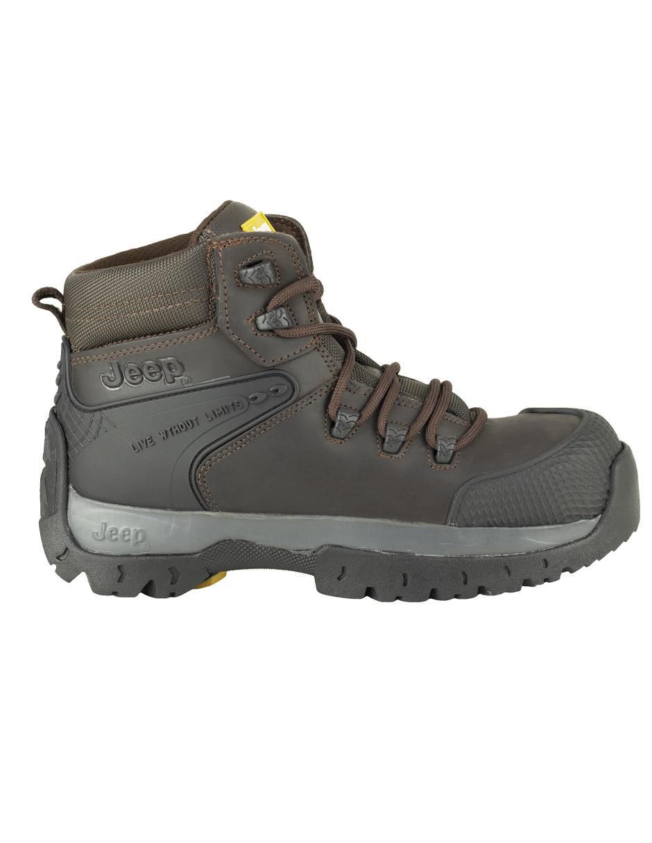 Bota industrial de cuero para hombre 5