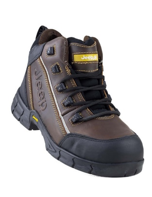 Bota industrial de cuero
