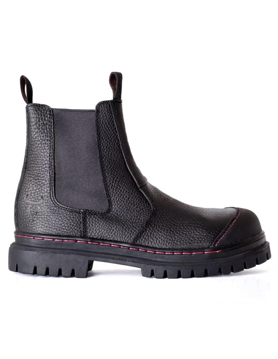 Bota industrial de cuero 4