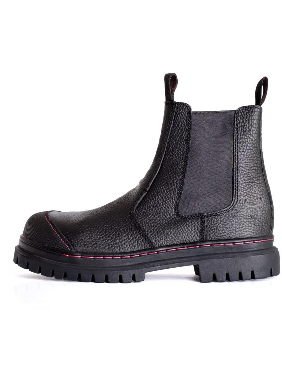Bota industrial de cuero 2