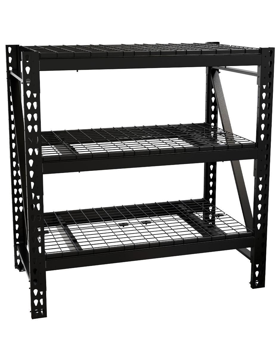 Estante de acero Rack de 3 niveles