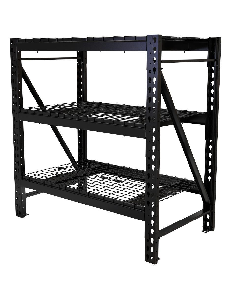 Estante de acero Rack de 3 niveles 2