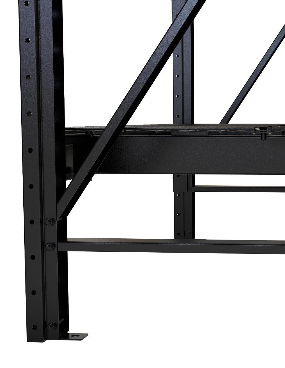 Estante de acero Rack de 3 niveles 6