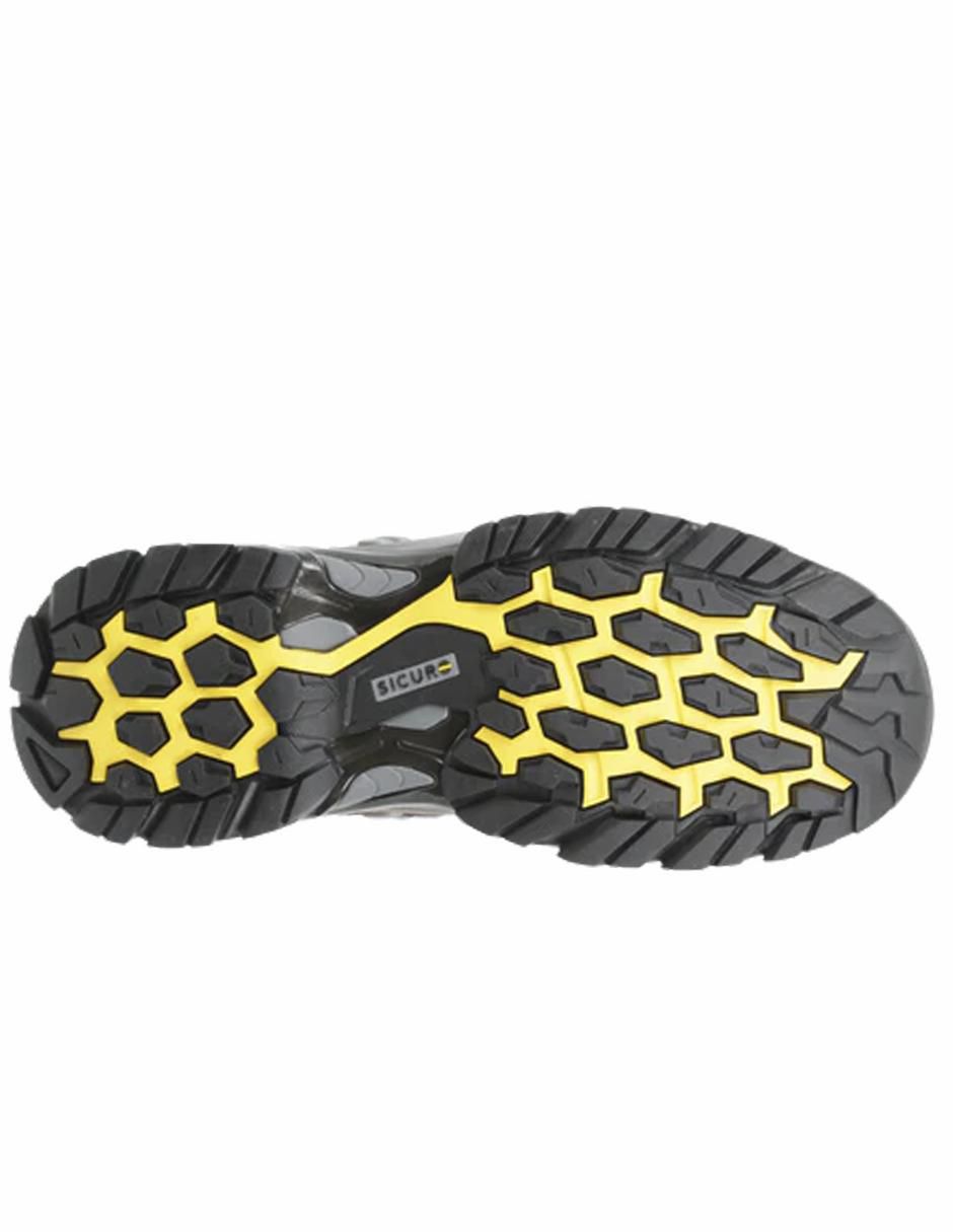 Bota industrial de piel
