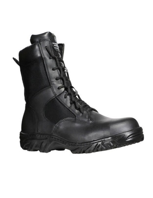 Bota industrial de cuero y tela Bota industrial de cuero y tela