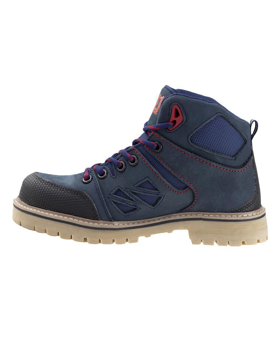 Bota industrial "de" cuero y piel
