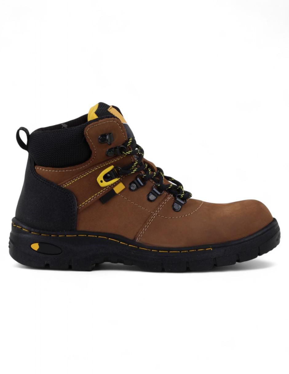 Bota industrial de piel