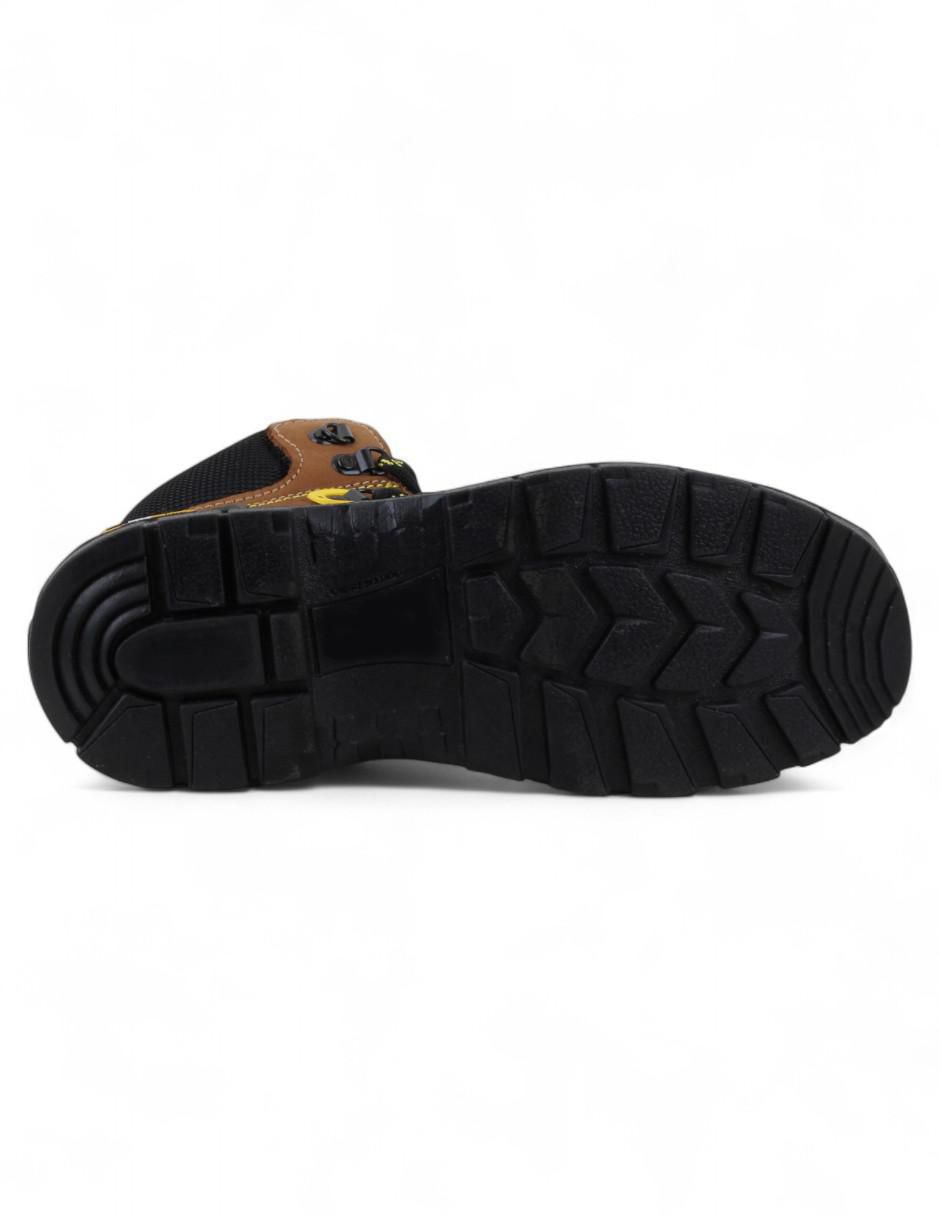 Bota industrial de piel