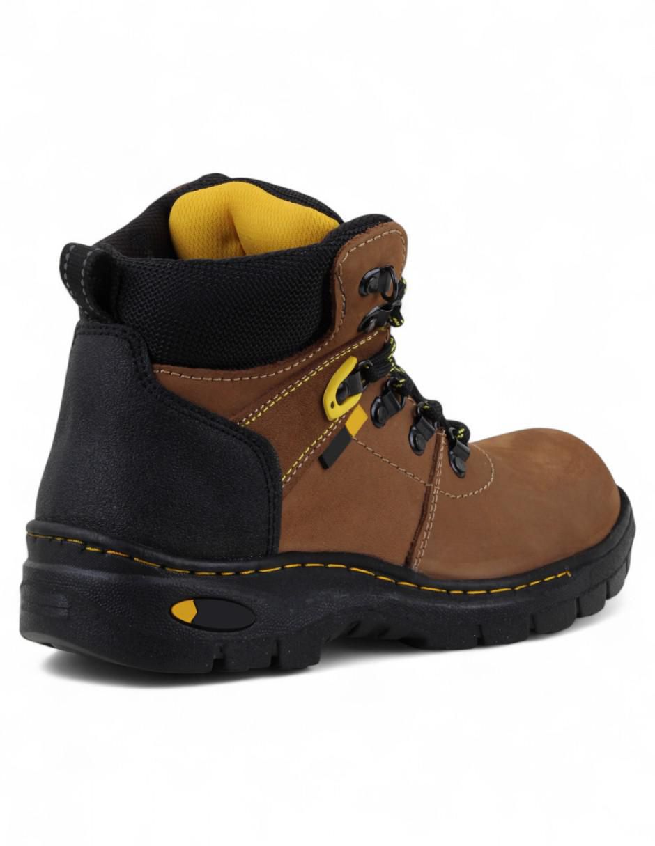 Bota industrial de piel