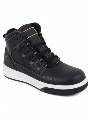 Bota industrial de cuero