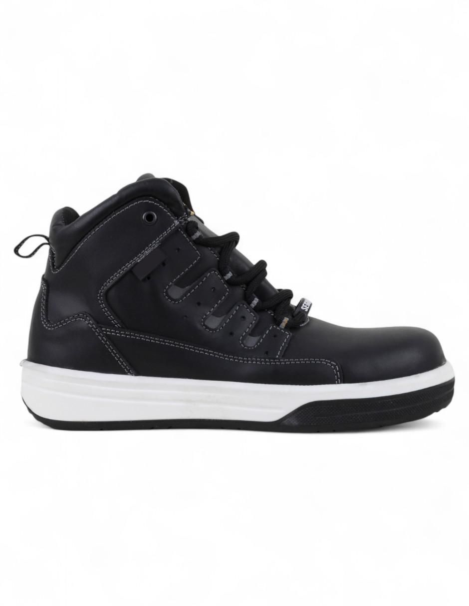Bota industrial de cuero