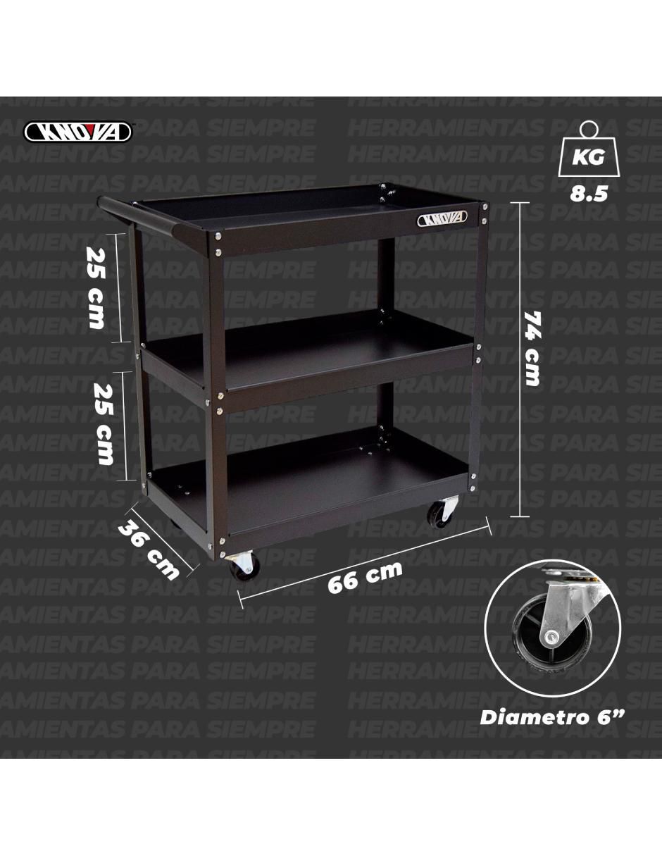 Gabinete armable Móvil Knova de acero