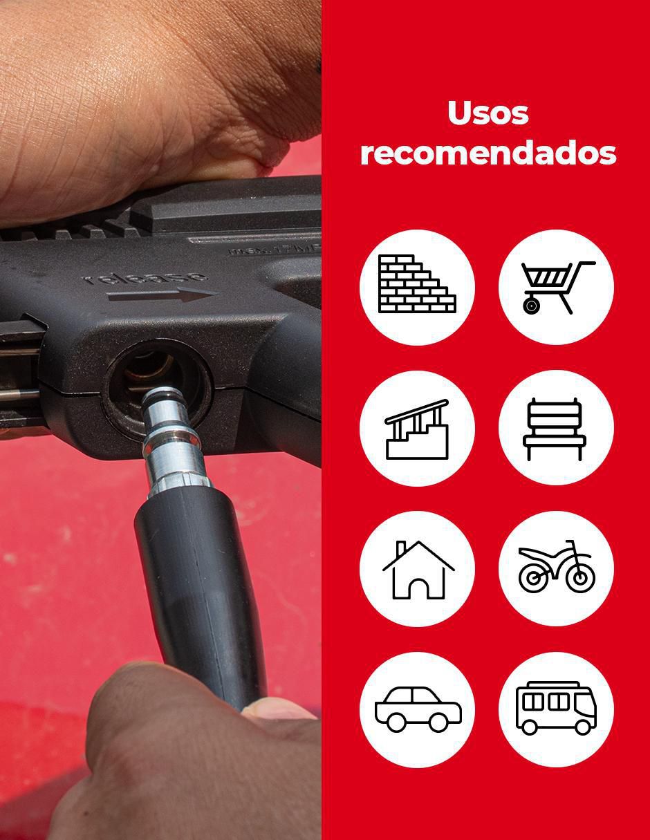 Hidrolavadora EZX1600 1900 psi 6