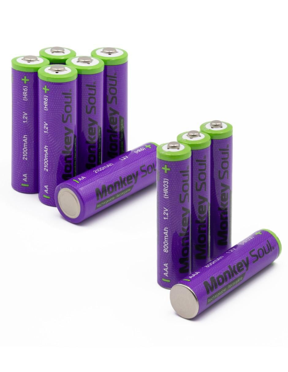 Paquete de pilas AA níquel-metal hidruro (nimh) 1.2 v
