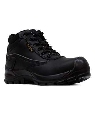 Bota industrial de piel