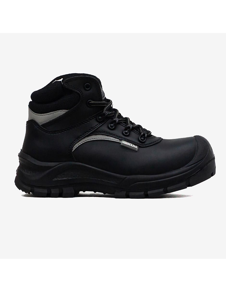 Bota industrial de piel