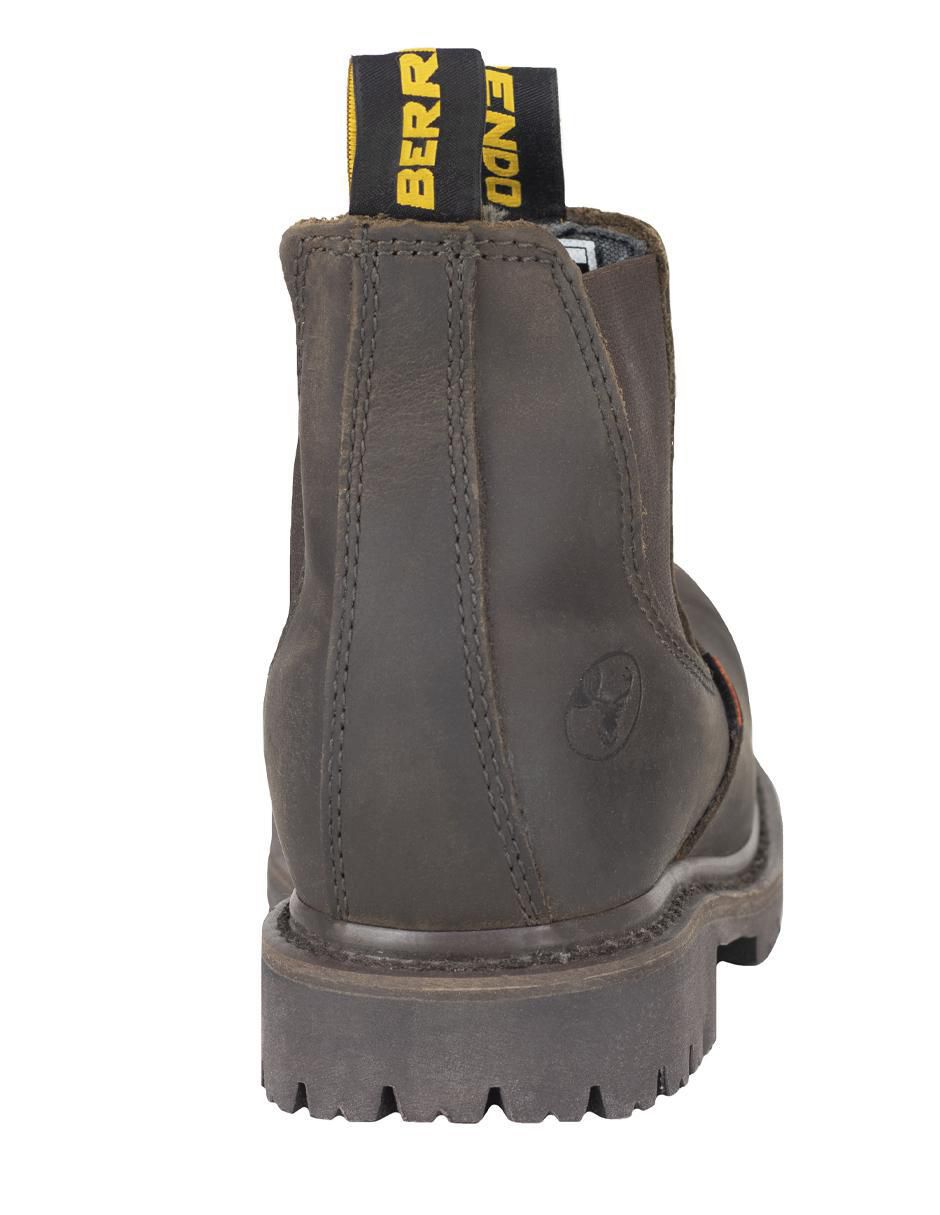 Bota industrial de cuero