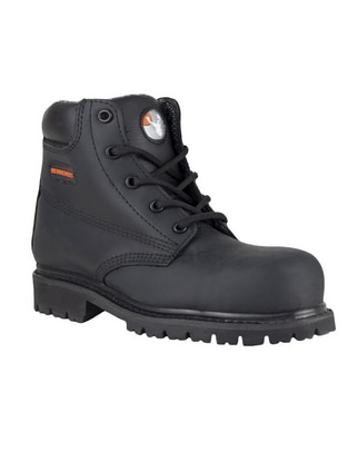 Bota industrial de cuero