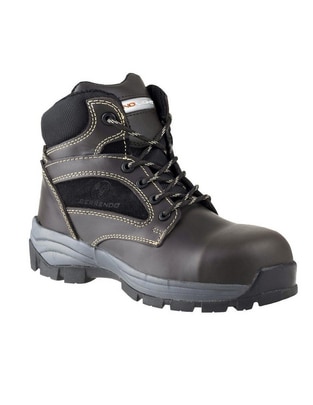 Bota industrial de piel