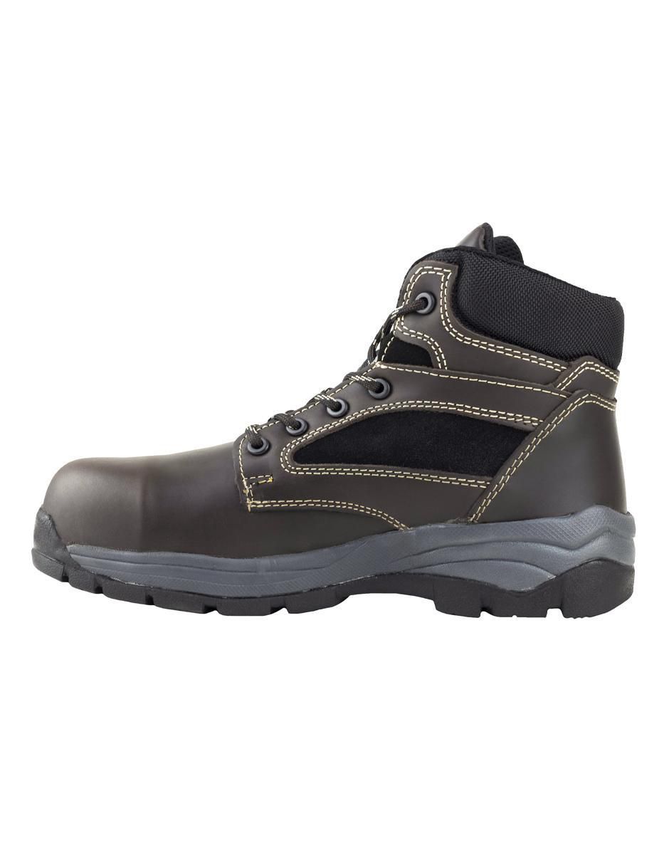 Bota industrial de piel