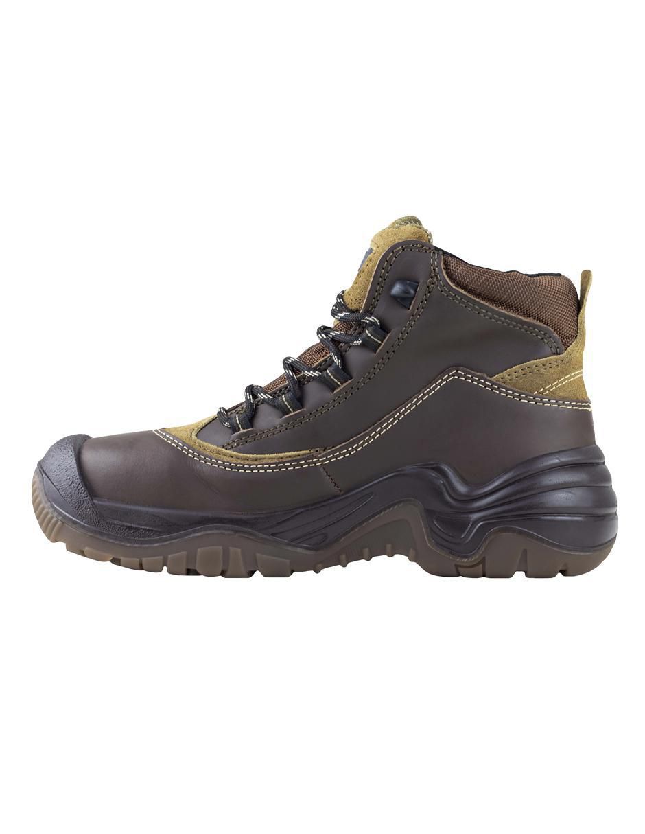 Bota industrial de piel