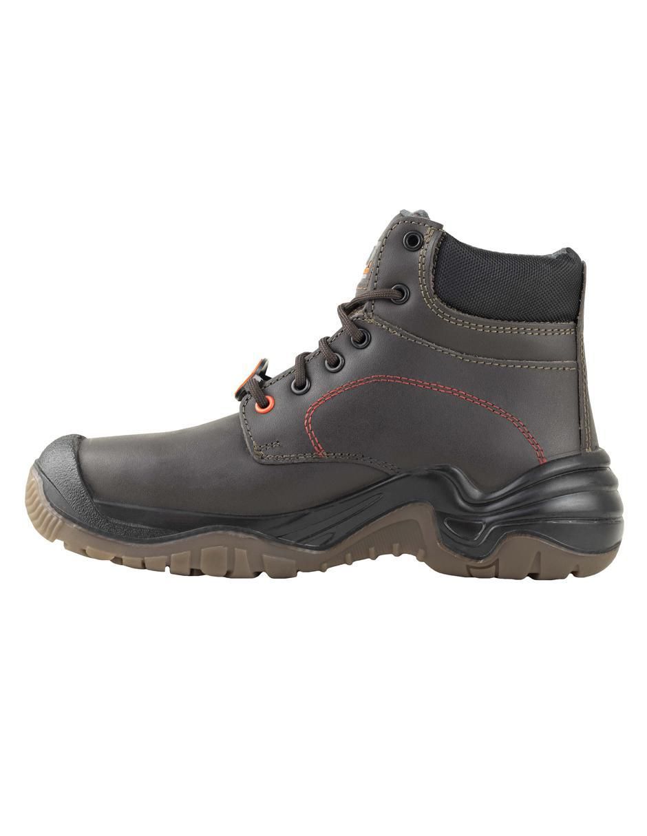 Bota industrial de piel