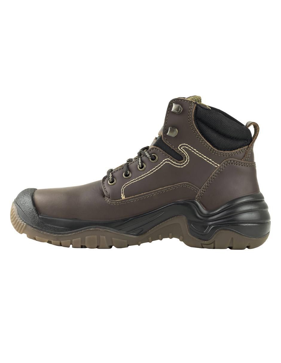 Bota industrial de piel