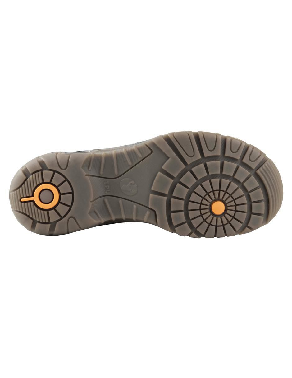 Bota industrial de piel