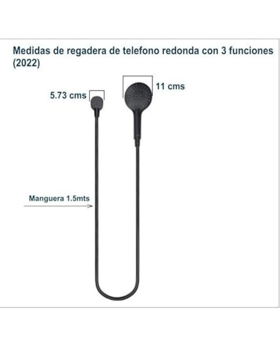 Regadera para baño 6