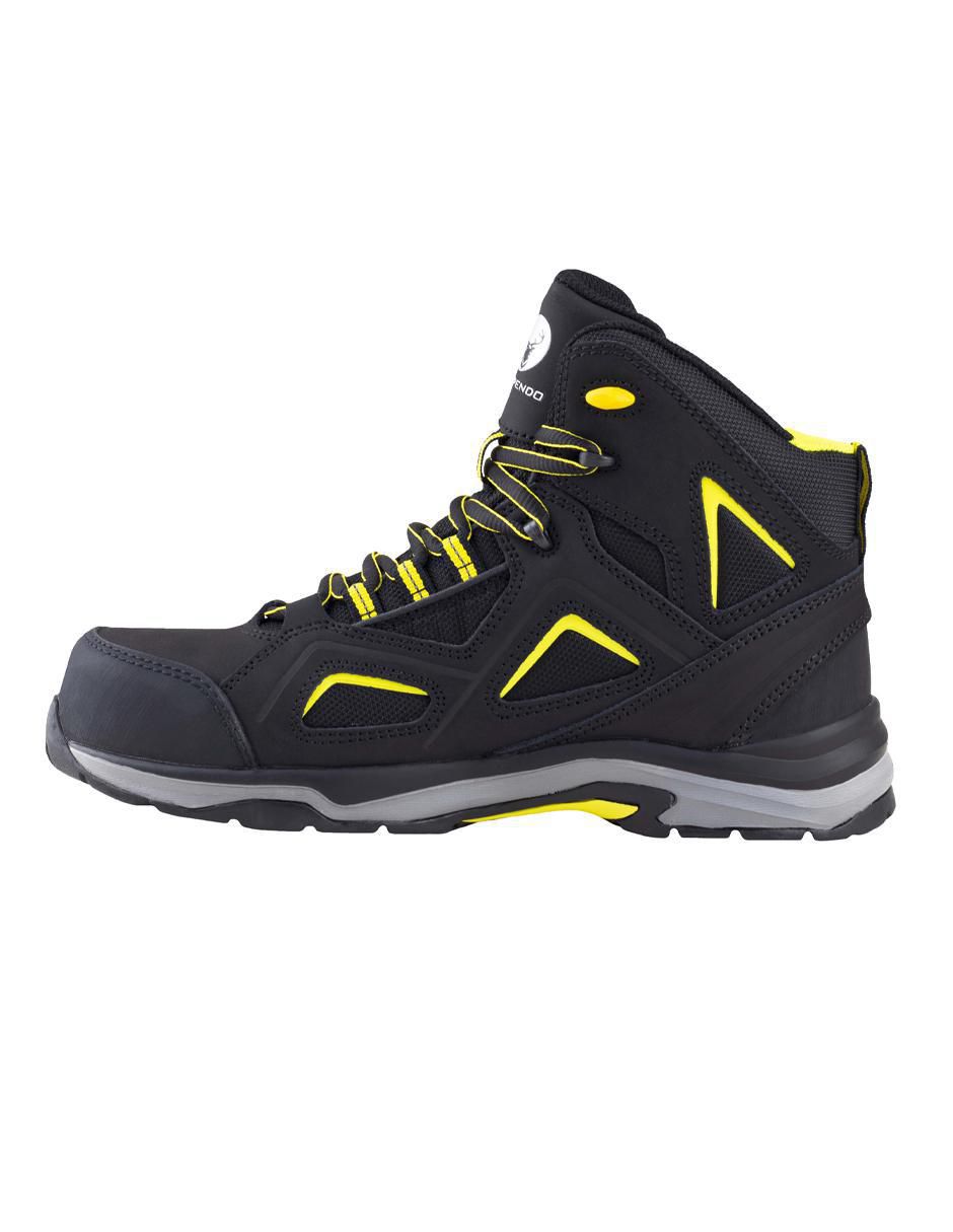 Bota industrial de cuero