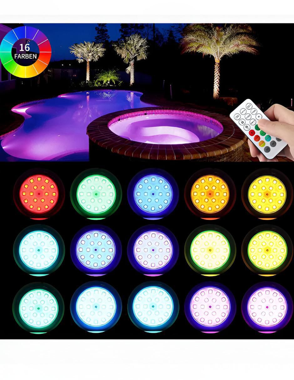 Lámpara LED para piscina 2