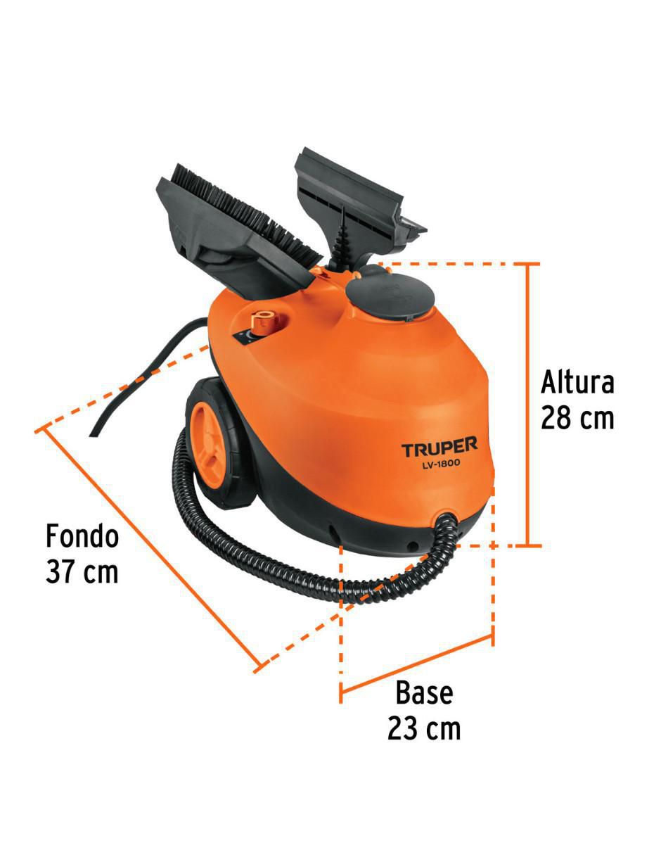 Limpiador de vapor Truper 1800 W