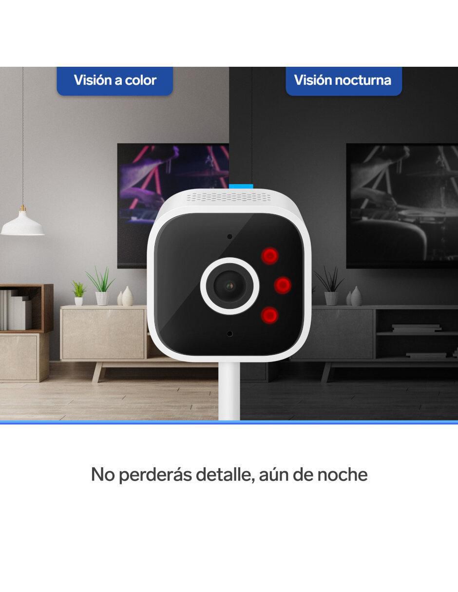 Cámara de seguridad alámbrica Full HD 47° a 100° con capacidad para grabar visión nocturna para interior 8