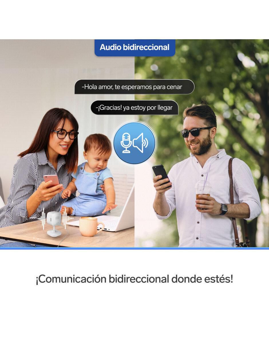 Cámara de seguridad alámbrica Full HD 47° a 100° con capacidad para grabar visión nocturna para interior 7