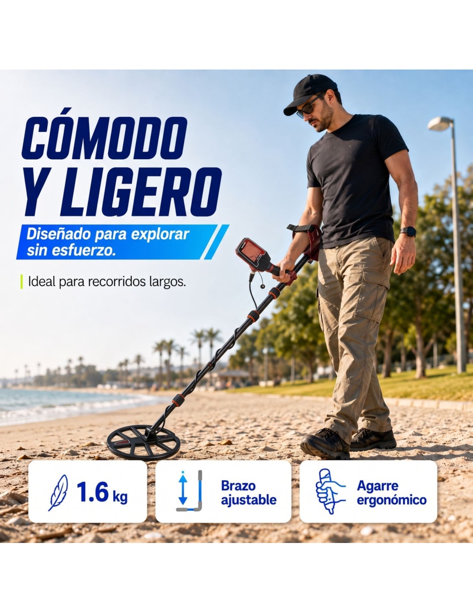 Detector de metales Audiotek
