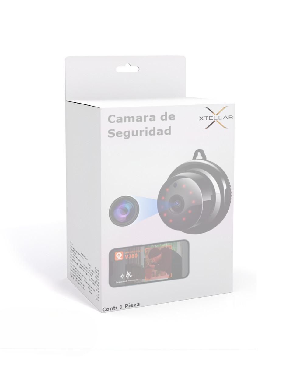 Cámara de seguridad inalámbrica Full HD 110° con capacidad para grabar visión nocturna para interior 2