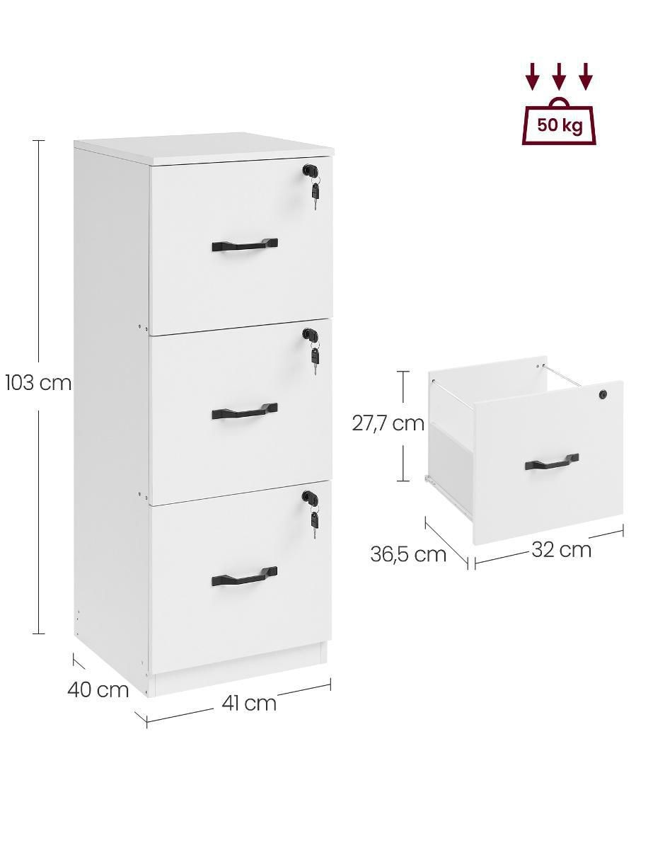 Gabinete armable Karsen de madera 4
