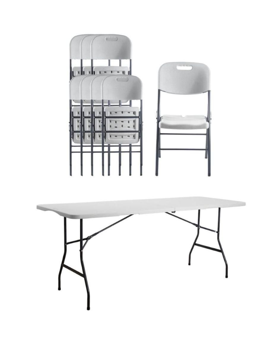 Set sillas 5 piezas combo de plástico adulto