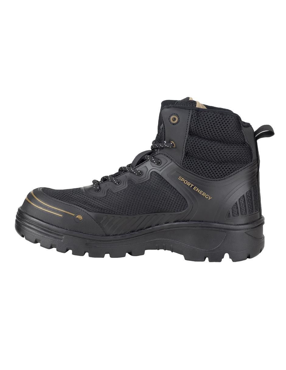 Bota industrial ram de cuero