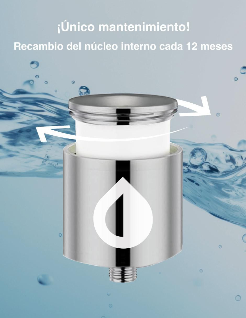 Filtro para regadera Núcleo Iguazú Filtro para regadera Núcleo Iguazú