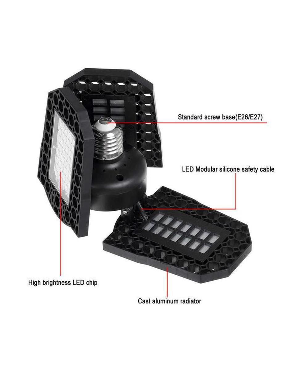 Serie de focos de led con 3 focos 2