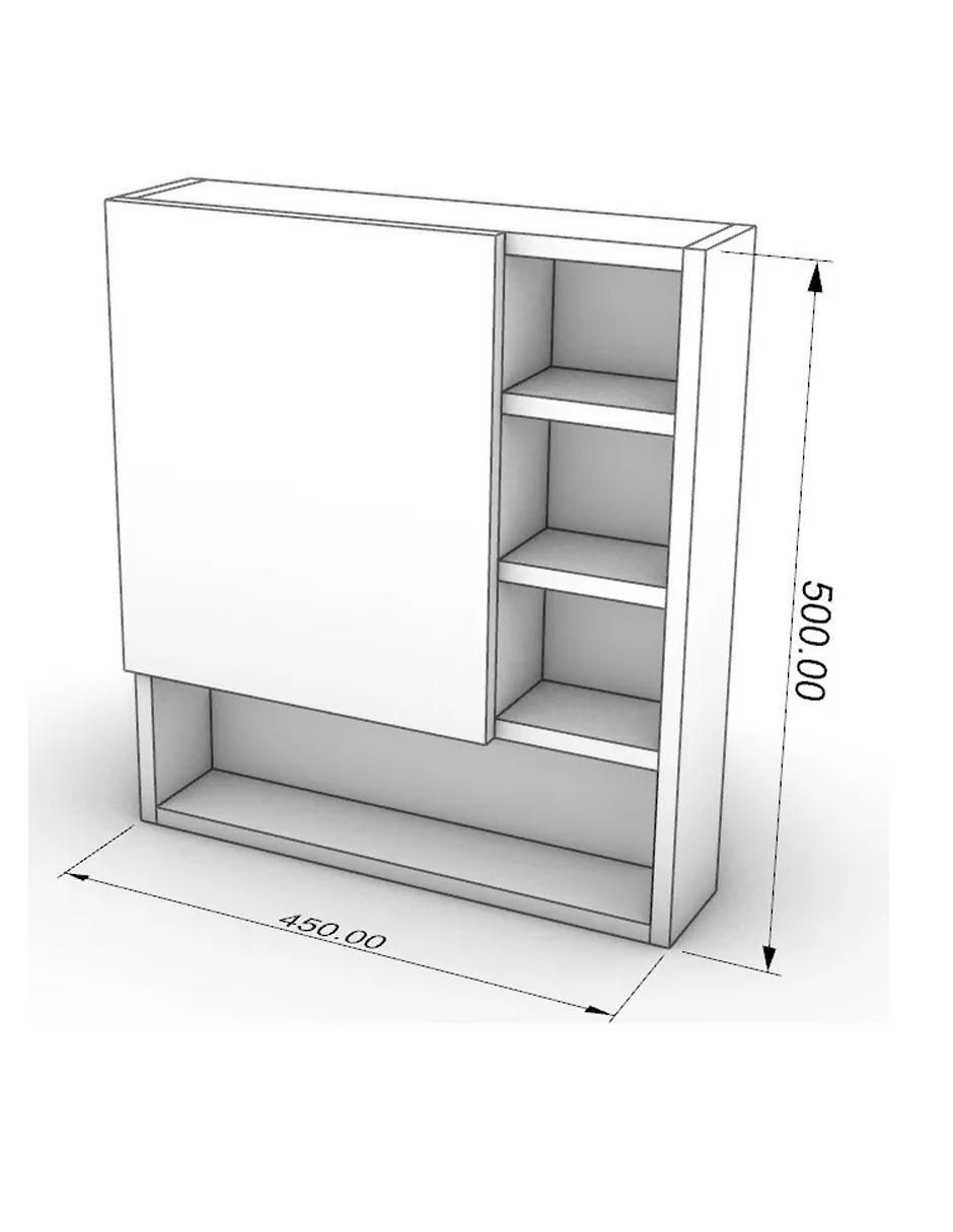 Botiquín repisa Anisa Knot Studio MDF
