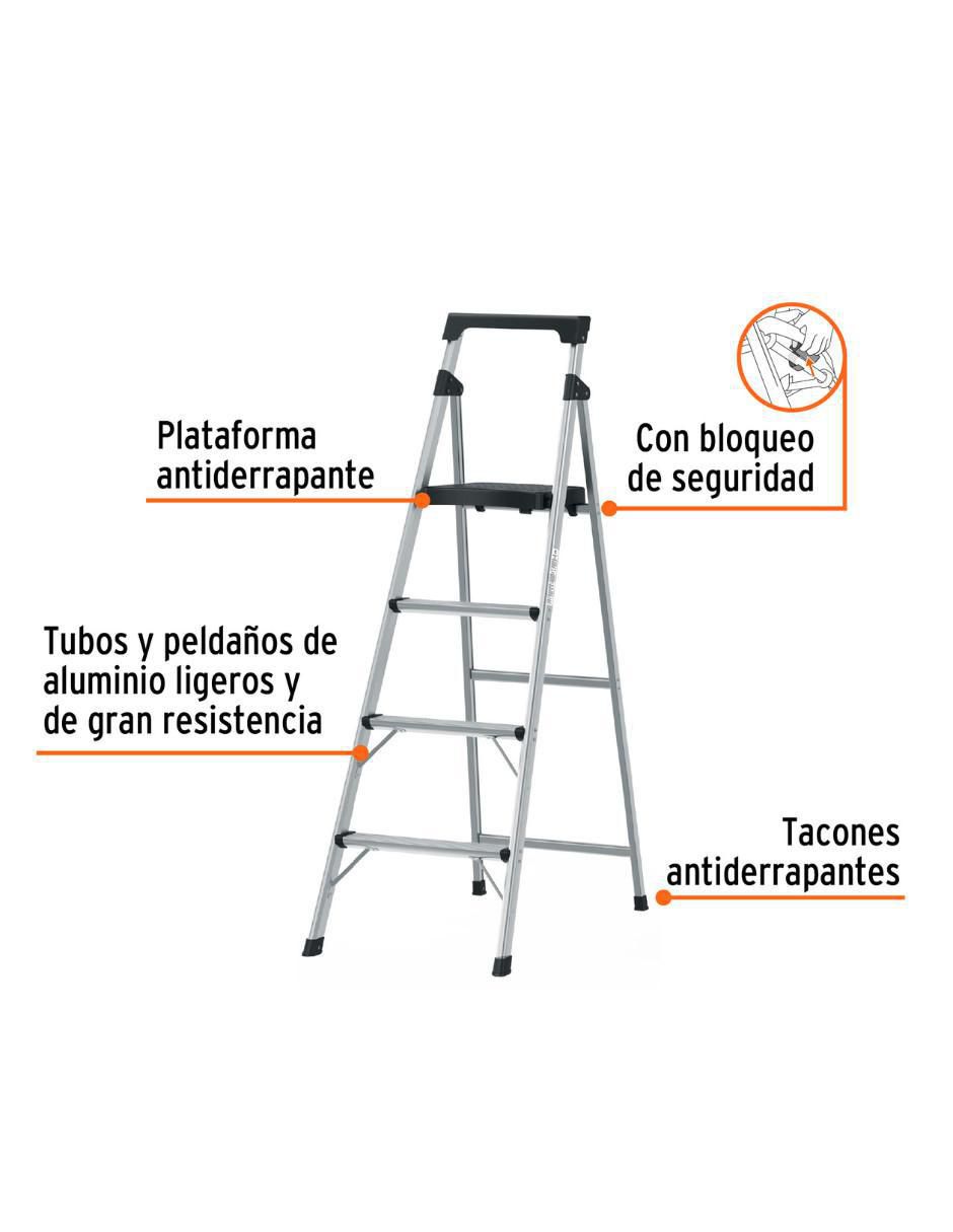 Escalera convertible de aluminio