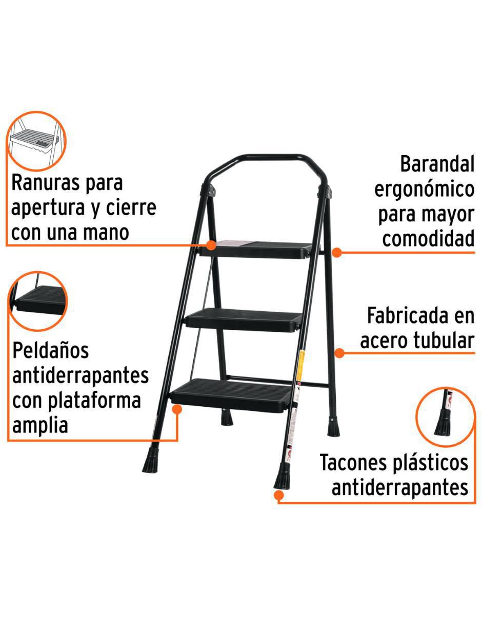 Escalera convertible de acero