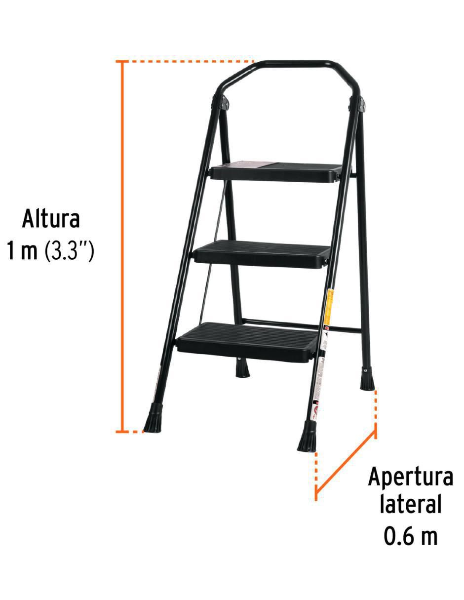 Escalera convertible de acero